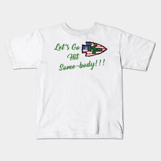 HIT SOMEBODY! KP Football Kids T-Shirt